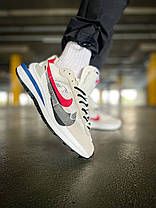 Чоловічі Кросівки Nike x Sacai VaporWaffle Sport Fuschia Beige / Найк Сакай ВапорВаффл Спорт Фьюша Бежеві, фото 5