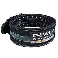 Пояс для пауэрлифтинга PS-3800 PowerLifting Power System PS-3800_L_Black_Grey, Black/Grey, Line L,