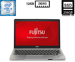Ноутбук Fujitsu LifeBook S904/13.3"IPS Touch(1920x1080)/Intel Core i5-4300U 1.90GHz/12GB DDR3/SSD 256GB/Intel HD Graphics/Camera