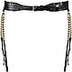 Пояс для панчіх з ланцюгами Obsessive A767 XL/XXL Пояс для панчіх із ланцюгами золотистого кольору Obsessive A767 чорний, XL/XXL, фото 3