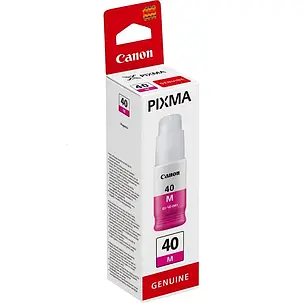 Чорнило Canon GI-40 Magenta (Червоний) (3401C001) 70мл, фото 1
