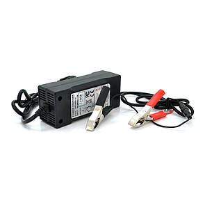 Зарядний пристрій для акумуляторів Merlion LiFePO4 12 V (14,6 V)-5A-60W + крокодили, BOX