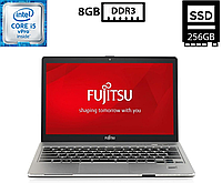 Ноутбук Fujitsu LifeBook S904/13.3"IPS Touch(1920x1080)/Intel Core i5-4300U 1.90GHz/8GB DDR3/SSD 256GB/Intel HD Graphics/Camera