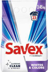 Пральний порошок Savex Premium Whites&Colors 3.45 кг (3800024047916)