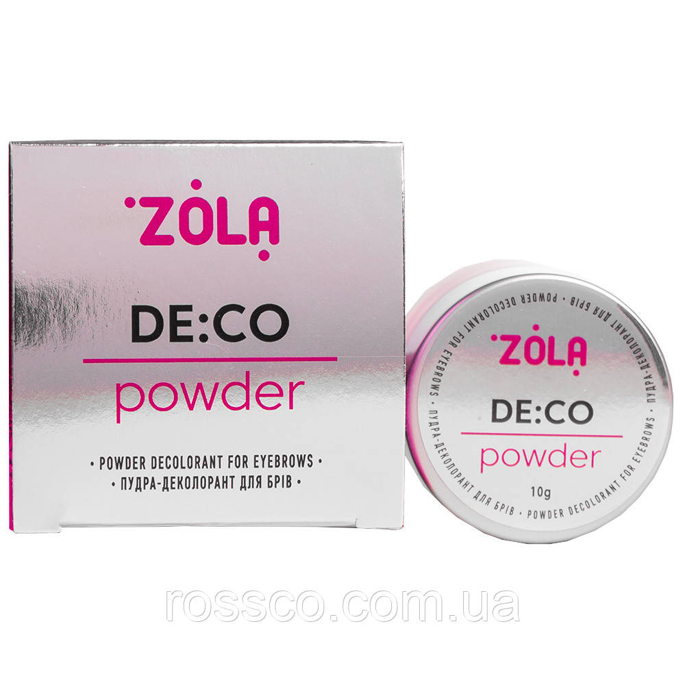 ZOLA Пудра-деколорант для брів DE: CO Powder 10 g.