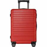 Валіза на 4 коліщатках Xiaomi Ninetygo Business Travel Luggage 24" 65 л (6970055346726) червона, фото 2