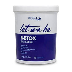 Ботокс для волосся Let Me Be B-BTOX Blond Matiz, 1000 мл