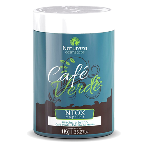 Natureza Ntox Cafe Verde Бoтeкc для волосся, 1000 мл 500 г (розлив), фото 1