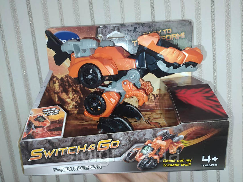 Витеч дино рекс тирекс интерактивный трансформер VTech Switch and
