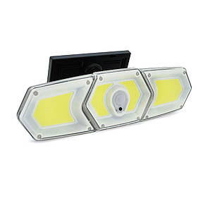 Вуличний ліхтар POWERMASTER MX-W774B, COB LED, заряд від Solar панель, датчик руху/освітленості, BOX