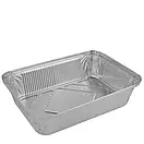 Кришка до прямокутного алюмінієвого контейнера 2000 мл з алюмінієвої фольги і картону (R64L), фото 5