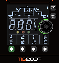 Апарат аргонодугового зварювання Jasic TIG-200Р (W2S52) EVO20, фото 4