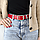БРАК! УЦІНКА! Ремінь жіночий шкіряний JK-3518 red під джинси червоний (113 см), фото 8