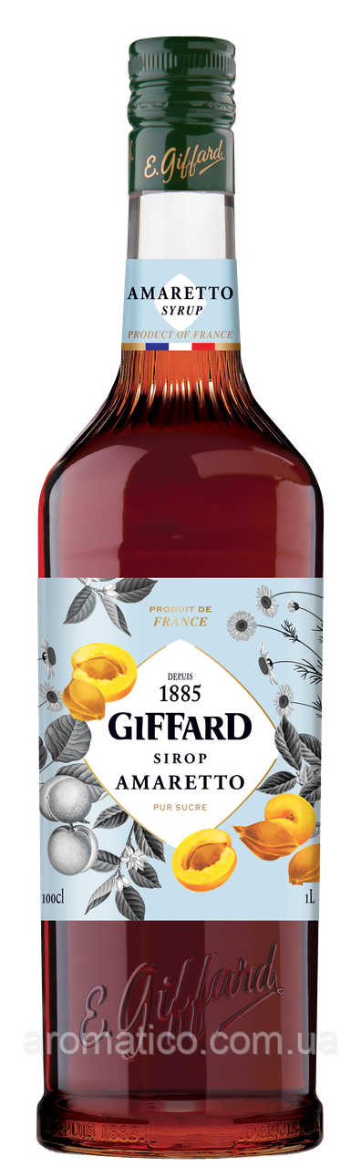 Сироп Giffard Амаретто Amaretto 1 л.