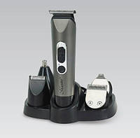 Набор триммер для стрижки волос с набором насадок Maestro MR-662, Ручная машинка для усов и бороды