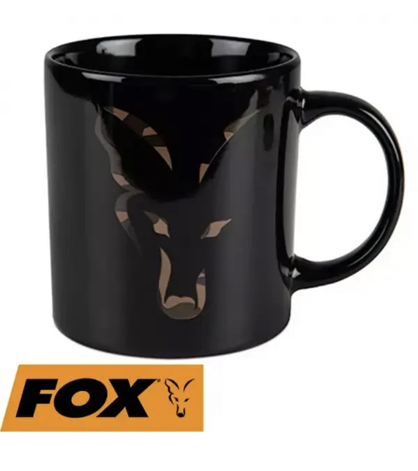 Кружка керамічна Fox Black and Camo Head Ceramic Mug