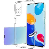 Прозрачный силиконовый чехол-накладка Oucase Xiaomi Redmi Note 11 5G / Poco M4 Pro