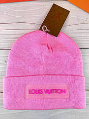 Рожева жіноча шапка Louis Vuitton Луї Вітон Туреччина