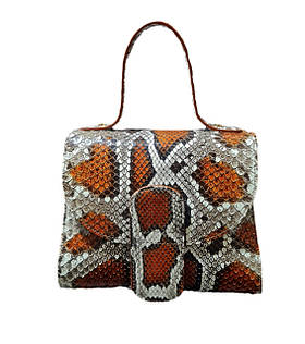 Сумка зі шкіри пітона (19х16х11 см)