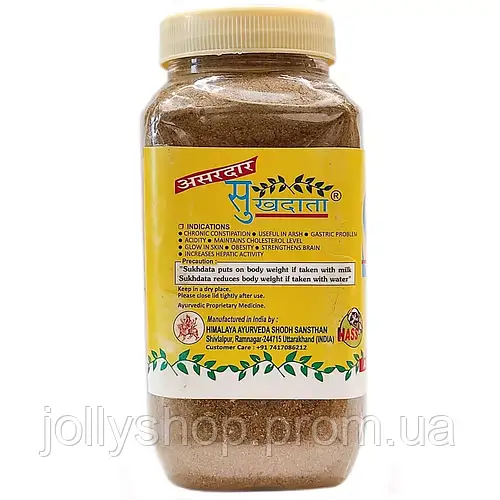Купить Сукхдата чурна, Sukhdata Churna, 240г, для пищеварения , ЖКТ ...