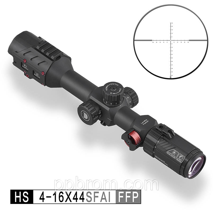 Приціл DISCOVERY HS 4-16X44 SFAI FFP
