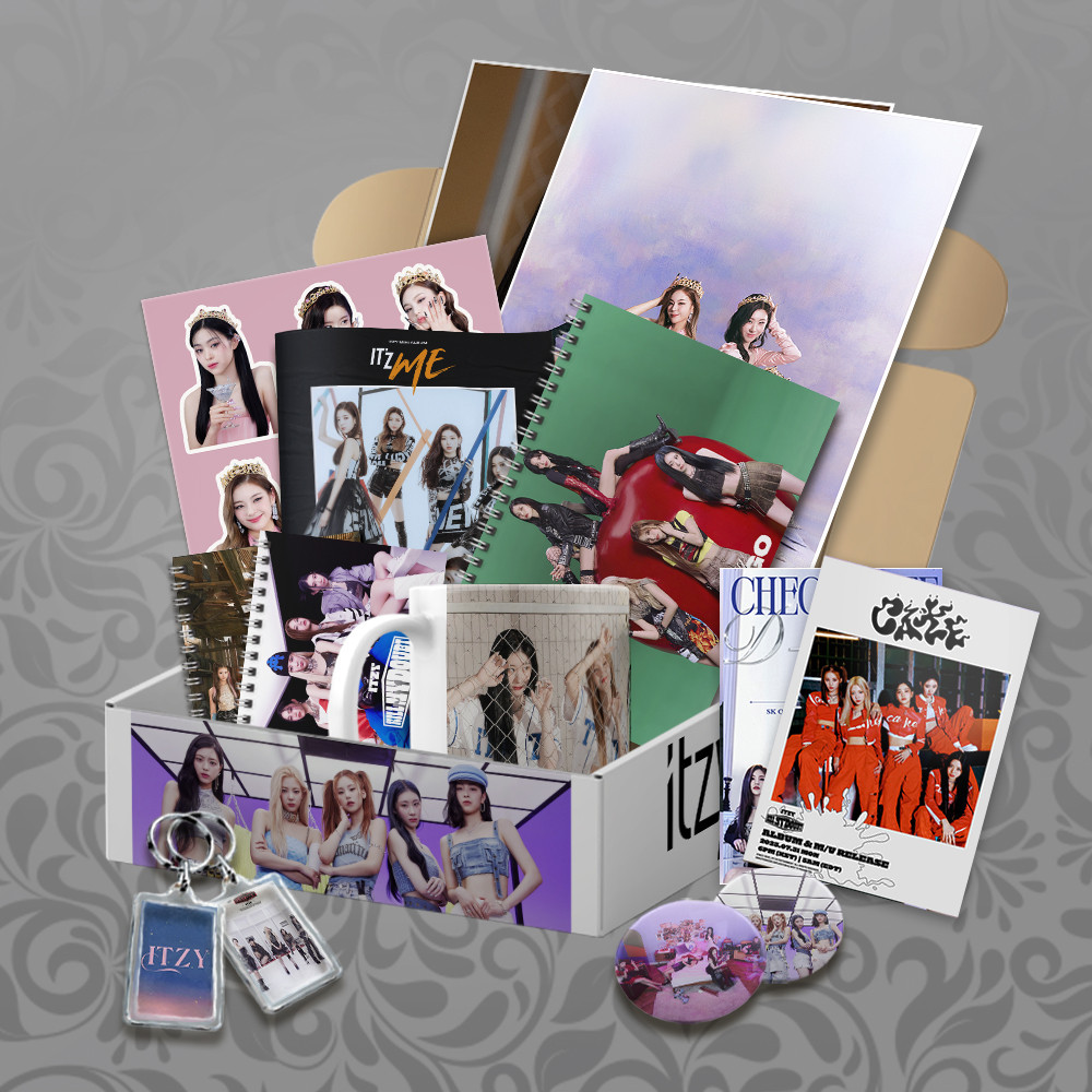 Подарунковий Бокс K-pop ITZY 15 предметів