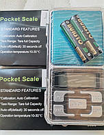 Весы ювелирные карманные 200г/0.01г с защитной крышкой и металлической платформой Pocket Scale