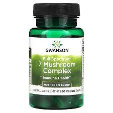 7 Mushroom Complex Swanson, 60 капсул