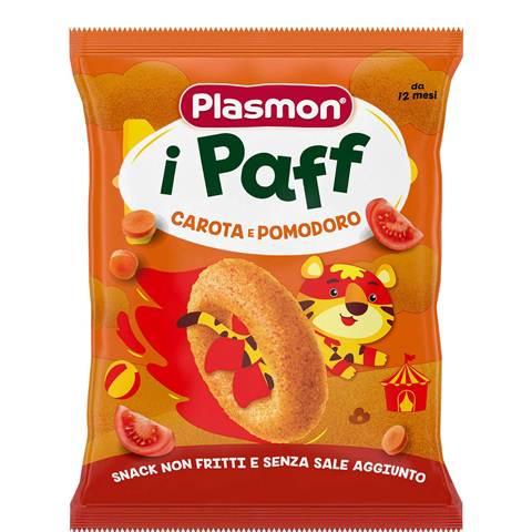 Снеки Plasmon i Paff Carota e Pomodoro 15гр