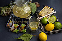 Концентрированный фруктовый чай Лимон-лайм-мед-липа 50г ТМ Welvart