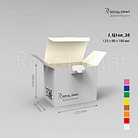 Коробка для упаковки лекарственных трав с печатью 125*90*100