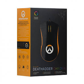 USB Миша Razer DeathAdder Chroma Overwatch Колір Чорно-жовтий