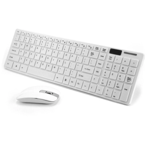 Комплект бездротовий (клавіатура+ миша) KEYBOARD K-06 White NEW