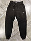 Трикотажні штани на флісі для підлітків Doffbi, чорні — Туреччина, розміри 170-176 см, фото 4