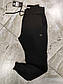 Трикотажні штани на флісі для підлітків Doffbi, чорні — Туреччина, розміри 170-176 см, фото 3