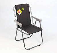 Раскладной стул "Відпочинок", Раскладные стулья для дачи, Стул раскладной для отдыха на свежем воздухе Темно-зелений