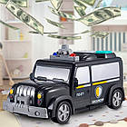 Електронна скарбничка з кодовим замком від батарейок, Машина Money Transporter / Дитяча скарбничка сейф з підсвіткою, фото 3