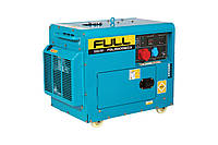 Дизельный генератор FULL FDL 9000SC3 6,3 кВт трёхфазный