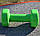 Гантель вінілова PowerPlay 4125 Achilles 3 кг. Зелена (1шт.), фото 9