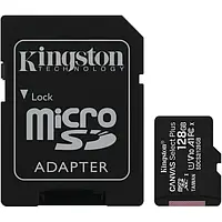 Карта памяти Kingston Canvas Select Plus SDCS2/128GB 128GB microSDXC С адаптером Class 10