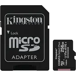 Карта памяті Kingston Canvas Select Plus SDCS2/256GB 256GB microSDXC З адаптером Class 10