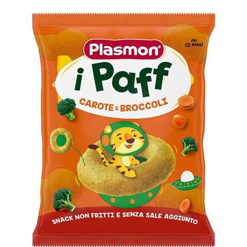 Снеки Plasmon i Paff Carote e Broccoli 15гр