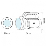 Акумуляторний LED ліхтар "RAUL-5" 5W Horoz Electric (084-035-0005-010), фото 3