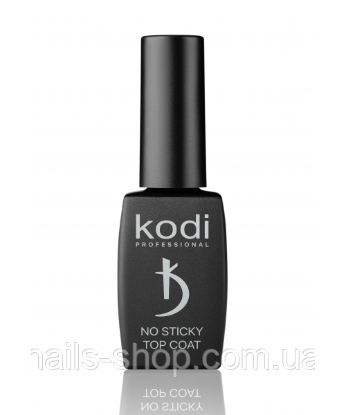 KODI NO STICKY TOP COAT (ВЕРХНЄ ПОКРИТТЯ ДЛЯ ГЕЛЬ ЛАКУ БЕЗ ДИСПЕРСІЙНОГО ШАРУ) 12 МЛ, фото 1