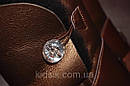 Натуральні уги з ґудзиком-кристалом UGG Australia Bailey Button Metallic Bronze Jewel, фото 3