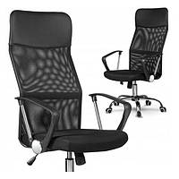 Офисное кресло компьютерное Bonro Manager черное комплект 2 штуки