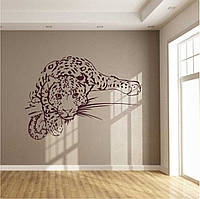 Трафарет для покраски, Леопард-7, одноразовый из самоклеящейся пленки 95 х 140 см