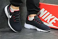 Мужские кроссовки Nike Найк Air Presto Fly Uncaged. Темно синие с белым. Код товара: Д - 5123 44