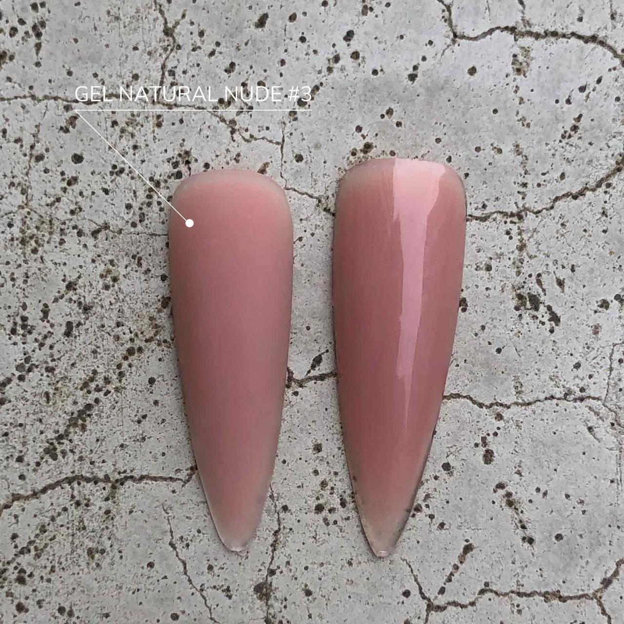 Гель для нарощування Bilder Gel від ТМ Crooz №3 Natural Nude, 15 мл, фото 1