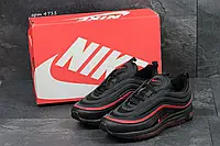Мужские кроссовки Nike Найк 97. Черные с красным. Код товара: Д - 4711 41